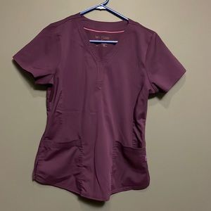 Purple Label by healing hands Purple Scrub Top